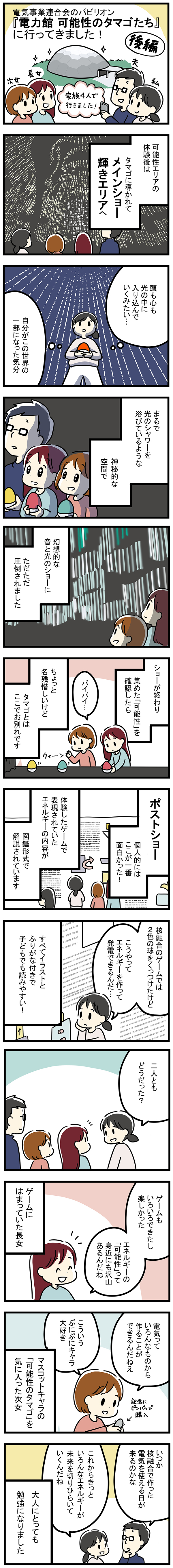 『電力館 可能性のタマゴたち』に行ってみた！＜後編＞